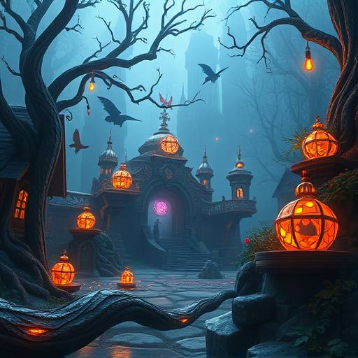 Screenshot of 'MysticRunes', a fantasy puzzle game.